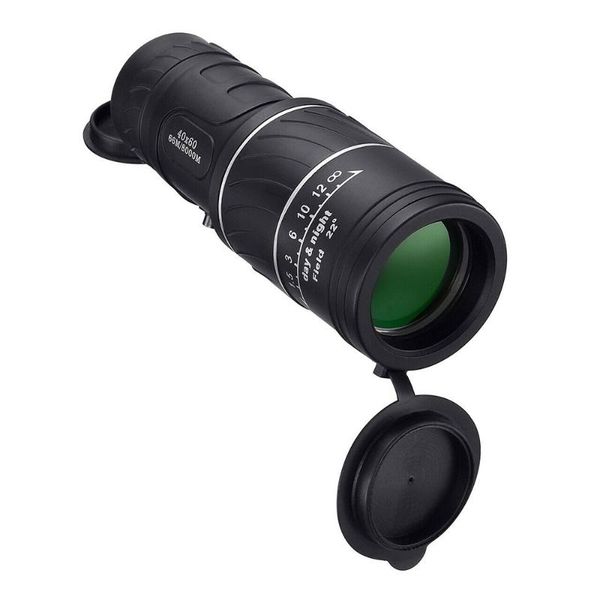 

telescope & binoculars portable 40x60 military hd professional monocular zoom hunting optic scope big vision telescopio