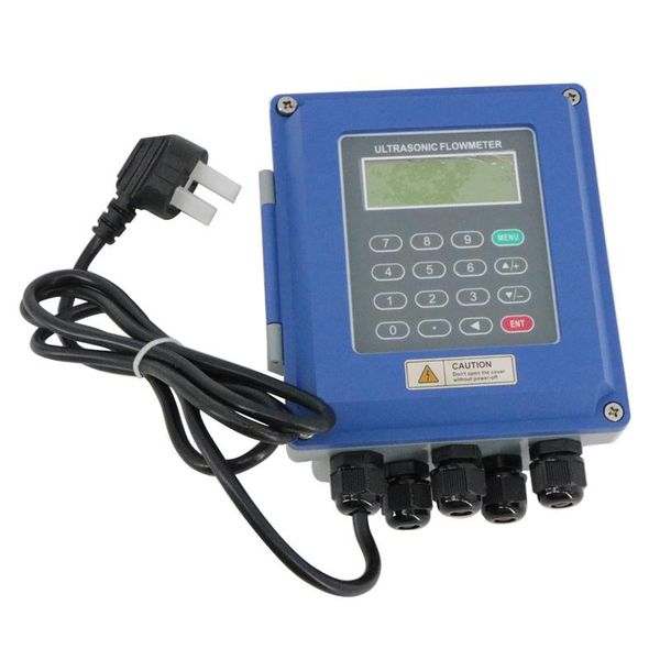 

tuf-2000b wall mounted water flow meter transducer ts-2/tm-1-ht optional sd storage clamp sensor liquid ultrasonic flowmeter meters