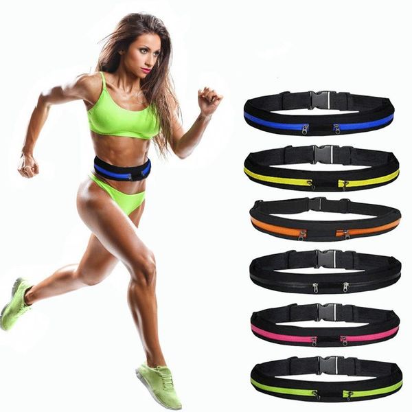 

waterproof running cycling bum waist bag outdoor sports anti-theft pack belt bags women for phone jogging package