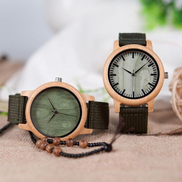 

wristwatches bamboo wooden watch bobobird quartz timepiece for father's day gift japan analog ladies men wrist watches reloj hombre, Slivery;brown