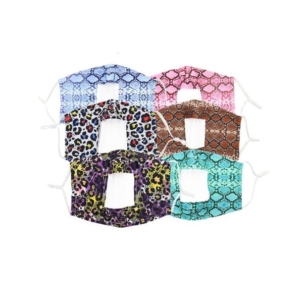 

anti fog transparent lip soft tpu printed mask for deaf mute
