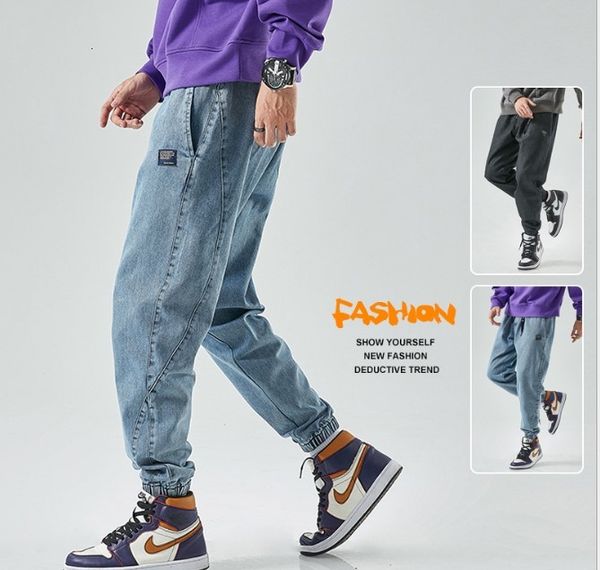

men's pants caogo for men vintage samurai chinese male leggings trousers maxi 5xl plus size ethnic clothing gu10, Black