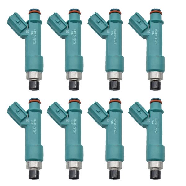 

8pcs nozzles for toyota camry for corolla highlander fuel injector 23250-28080 23209-28080
