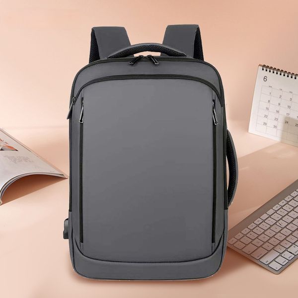 

customized backpack waterproof bag large-capacity business computer bags usb charging leisure backpacks