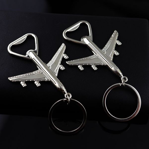 Metal Avião Abridor de Garrafa Chaveiro Modelo de Cerveja de Verão abridores Keychain Titulares Chaveiro Bar Bar Ferramentas de Mão e Sandy Moda Jóias