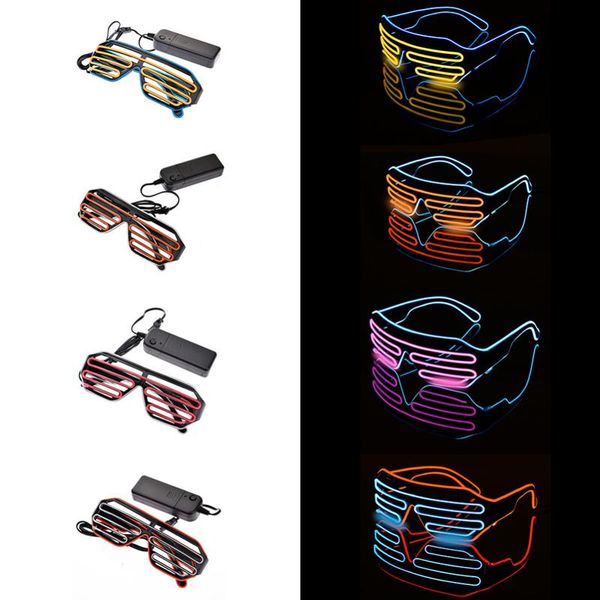 

outdoor eyewear led neon lights glasses without radiation decor eyeglasses for party bar ktv stage show halloween christmas parties