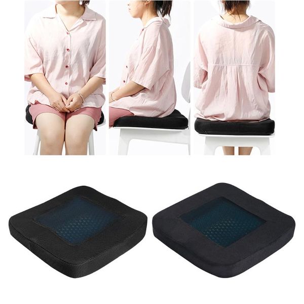 

home chair memory foam seat cushion with soft honeycomb gel office breathable design help relieving cushion/decorative pillow