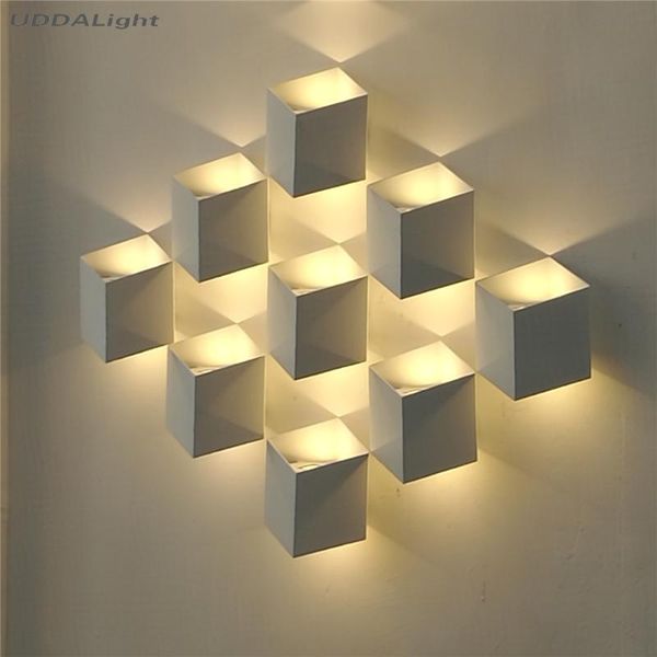 

outdoor wall lamp 10w light porch lights waterproof ip65 black gold white lamps