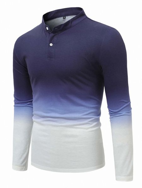 

men ombre polo shirt n7if#, White;black