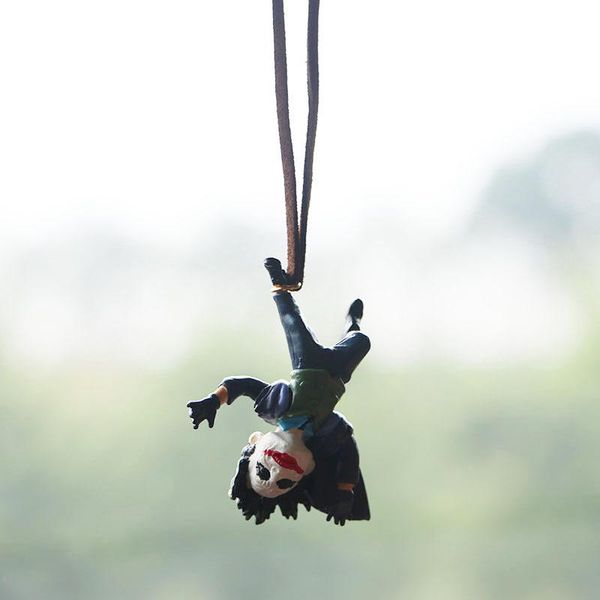 

interior decorations car decoration acrobatic clown pendant anime model rearview mirror auto accessories