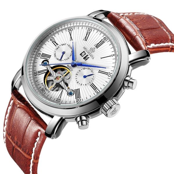 

2019 mg orkina men famous watches fire luxury day/week tours automatic mechanical toxic box, Slivery;brown