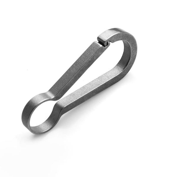 

keychains titanium alloy keychain, Silver