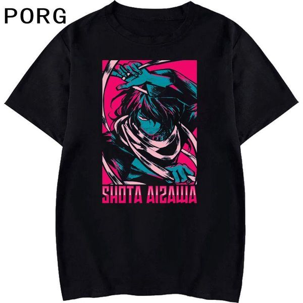

men's t-shirts my hero academia t shirt mens kawaii graphic fashion harajuku punk print anime tee male oversized aesthetic, White;black