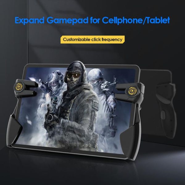 

game controllers & joysticks six finger controller gamepad trigger handle button joystick grip tablet accessories for phone mobile
