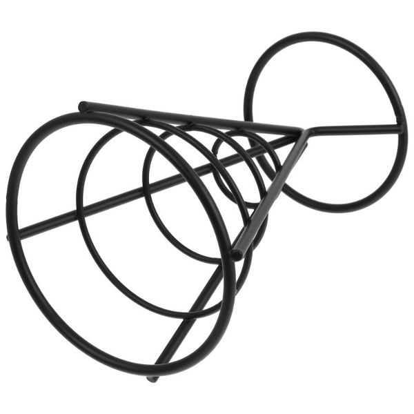 

storage baskets 1pc french fries stand iron cone basket snack holder fry