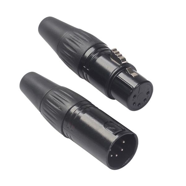 

smart power plugs 5pin xlr diy plug for welding of various audio , mic, dmx cables-5pin