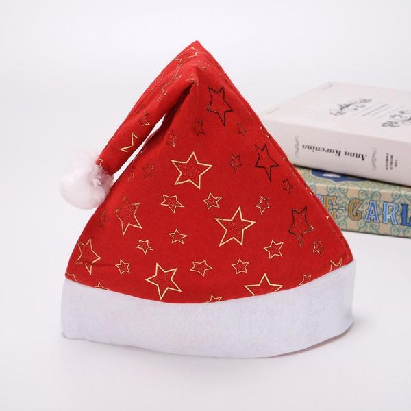 

christmas decorations cashmere hat non woven snowflake star design