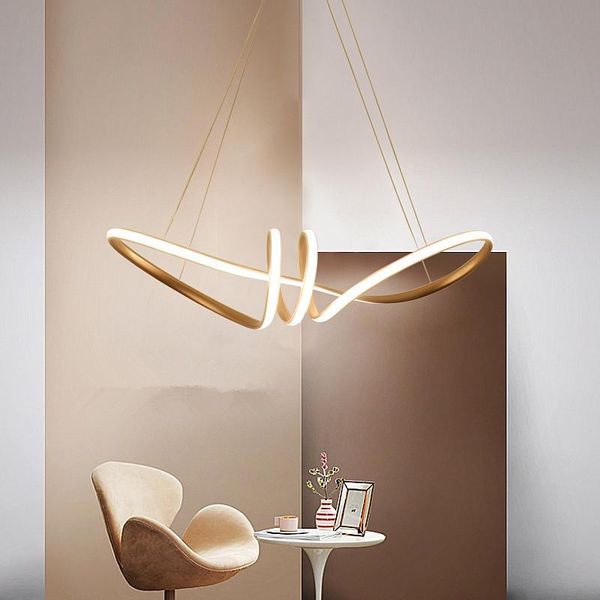 

pendant lamps chrome finished minimalism diy hanging modern led lights for dining room bar suspension luminaire suspendu lamp