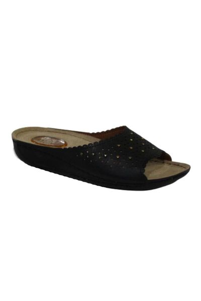 

slippers anatomical female & sandals, Black