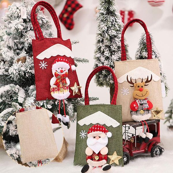 

christmas decorations stocking bags xmas santa kid gift candy bag sack filler treat shorts pants