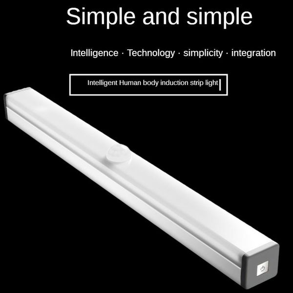 

smart home human body induction lamp magnetic led corridor cabinet bedroom closet usb charging ceiling light