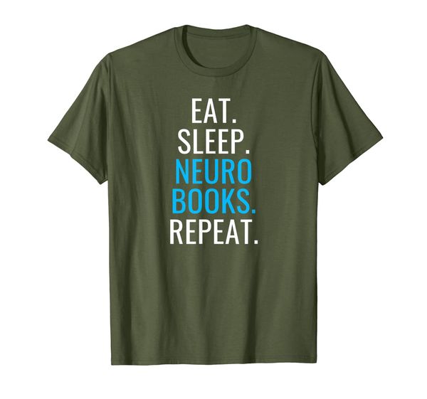 

neuroscience book lover inspired design for a book worm t-shirt, White;black