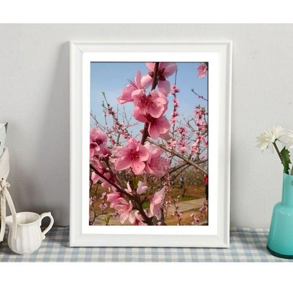 

frames wood picture simple and modern high definition glass po wall hang pendulum table home ornament festival decor