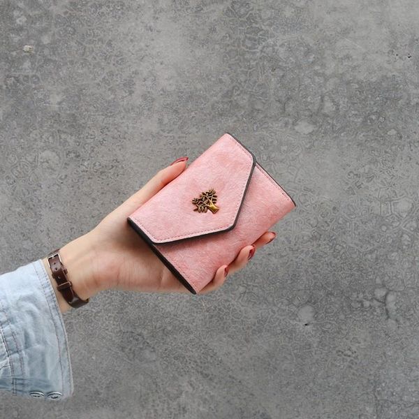 

wallets women's wallet short women coin purse fashion for woman card holder small ladies female hasp mini clutch girl #15, Red;black