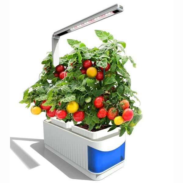 

planters & pots led grow light automatic germination garden planter hydroponics system home gardening flowerpots vegetable plant growth
