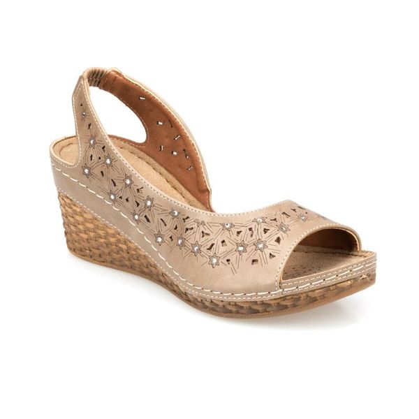

sandals flo 91.157342.z sand color women polaris, Black
