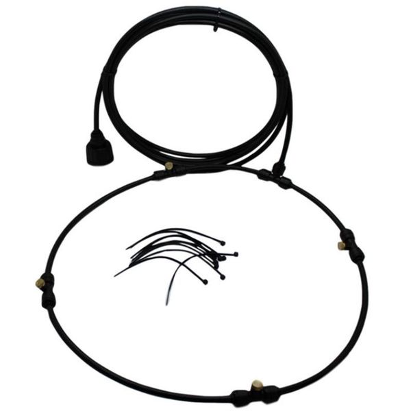 

watering equipments garden spray portable mist fan ring water fog sprayer cooling system