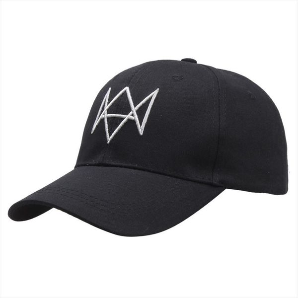 

watch dogs aiden pearce baseball cap for men women boys embroidery black snapback hip hop caps male cosplay dad hat, Blue;gray