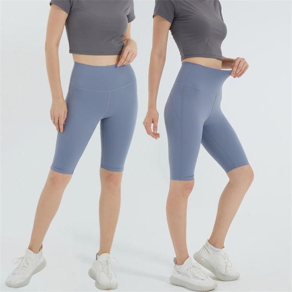 

lulu waist closing moisture absorption and sweat wicking sportswear clothes fashion yoga pants peach hip fitness pants capri, Black