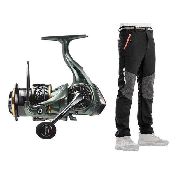 

baitcasting reels 1 pcs 5.2:1 gear ratio 4+1 ball bearings fishing & men's outdoor sports mountaineering trousers,m