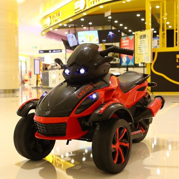 

gift sets children electric motorcycle boy tricycle car baby twin drive ride