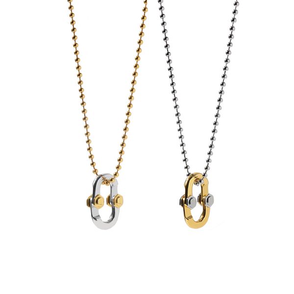 

04 fashion jewelry same matching chain knot necklace, Silver