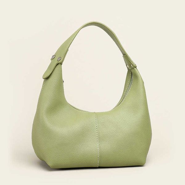 

new lychee pattern armpit korean fashion leisure soft skin dumpling advanced sense one shoulder portable women's bag