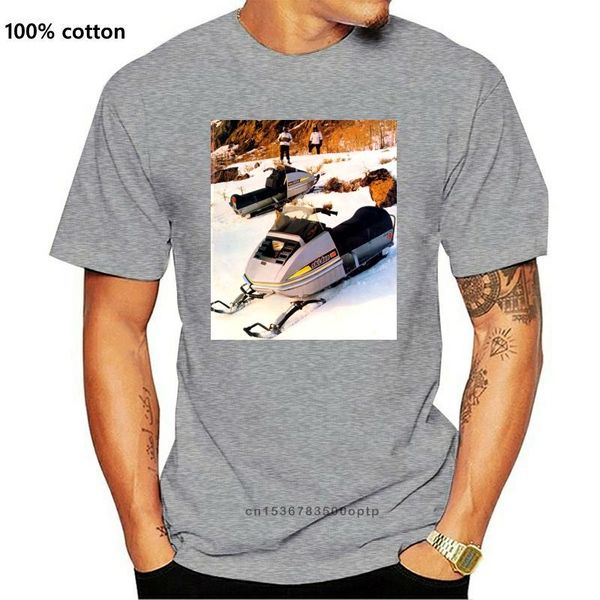 

men's t-shirts vintage ski-doo 1973 tnt tee-shirt like nos, White;black