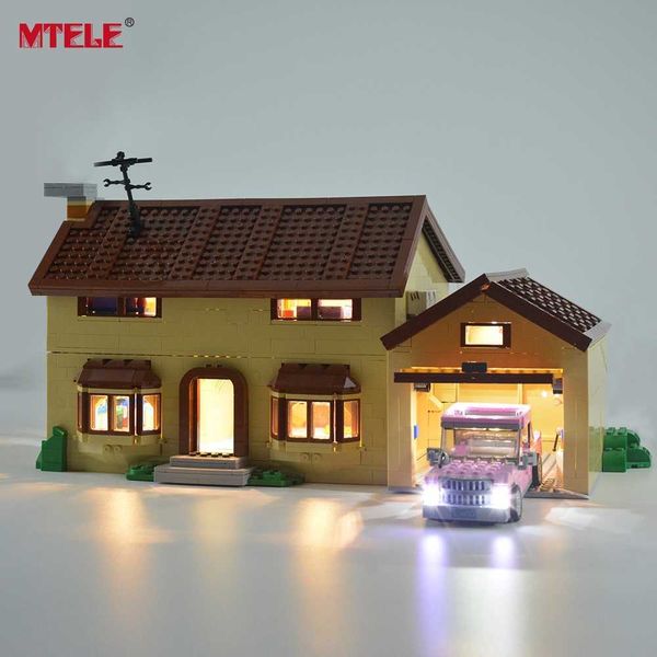 Kit luce LED MTELE per 71006 Simpson House compatibile con 16005 (NON includere il modello) Q0624