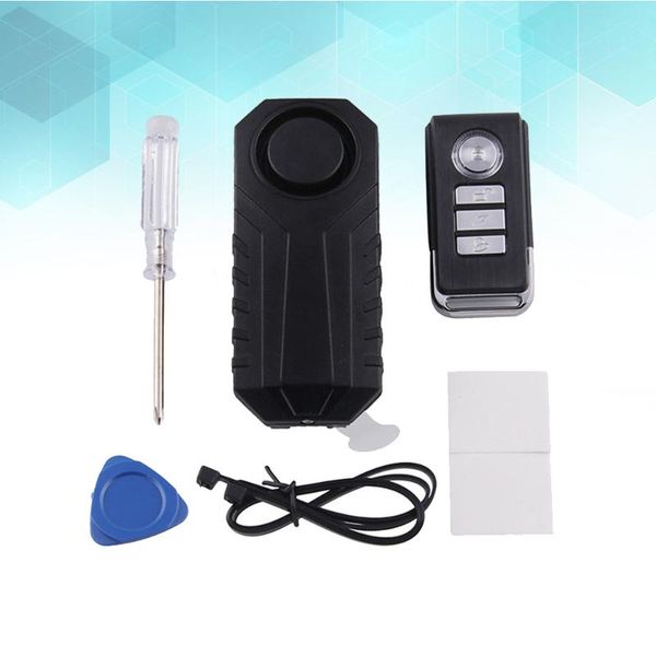 

motorcycle alarm system horn set waterproof 7 level adjustable theft protection