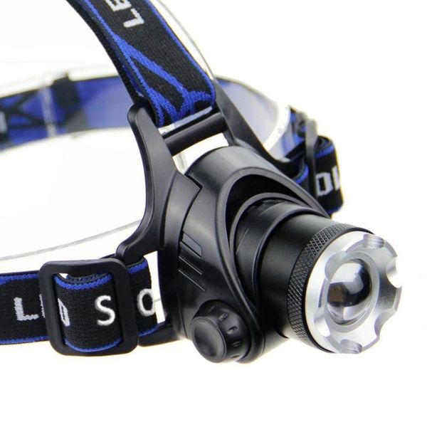 

headlamp fishing headlight 8000 lumen t6 3 modes zoomable lamp waterproof head torch use 18650 headlamps