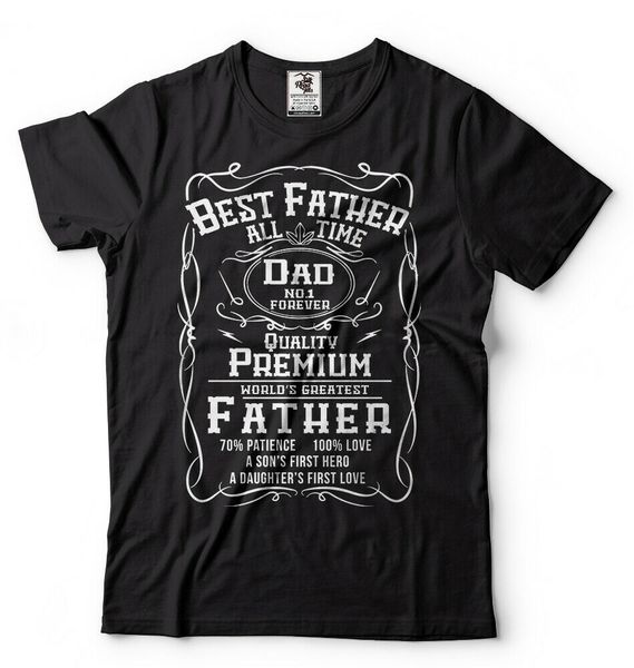 

father's day t-shirt dad ever mens dad fathers day birthday father tshirt, White;black