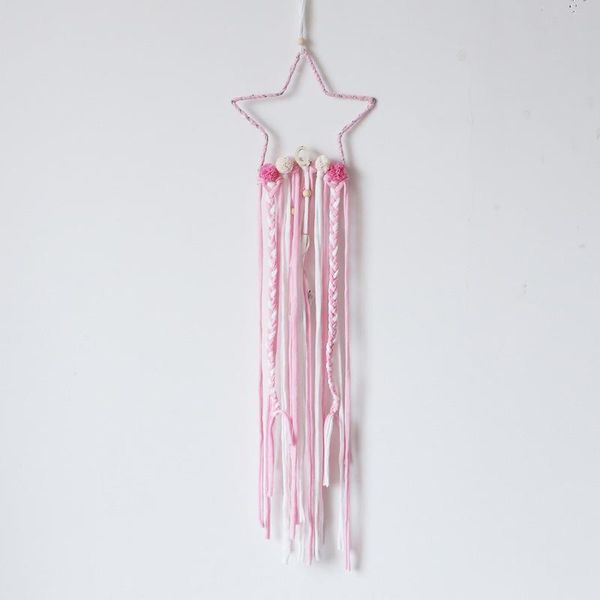 

tapestries tapestry five pointed star small lamp string cloth wall hanging girl heart home living room bedroom decoration