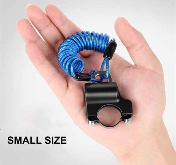 

bike locks bicycle lock mini mtb helmet anti-theft pendant electric motorcycle accessories with two keys