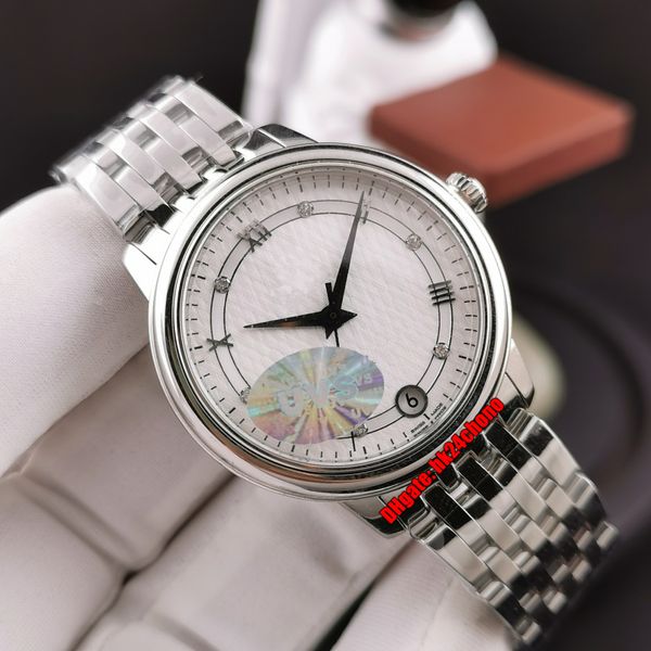 

11 styles watches uvs 32.7mm eta2892 automatic womens watch 424.10.33.20.52.002 silver dial stainless steel bracelet ladies wristwatches, Slivery;brown