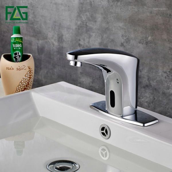 

bathroom sink faucets flg automatic touch sensor water saving inductive electric tap and cold basin faucet 88081