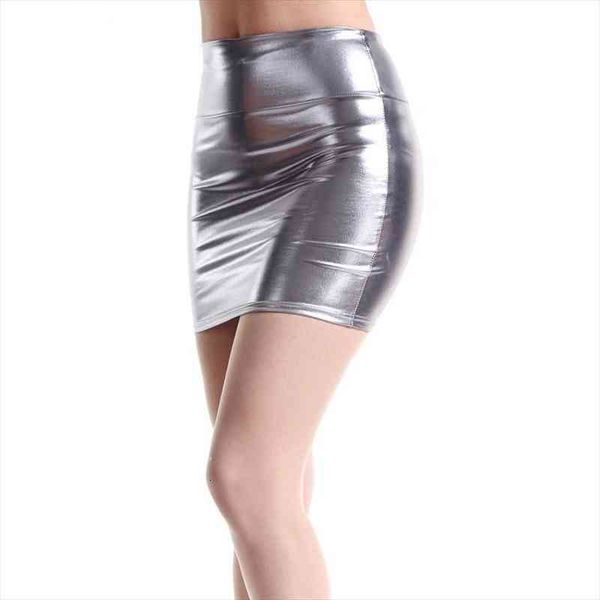 

dance party skirts high waist bodycon women short slim summer thin pencil silver black gold