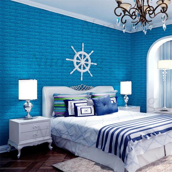 

wallpapers diy brick wall stickers 3d pe foam wallpaper self-adhesive panel waterproof anti-collision kitchen bathroom home decoration