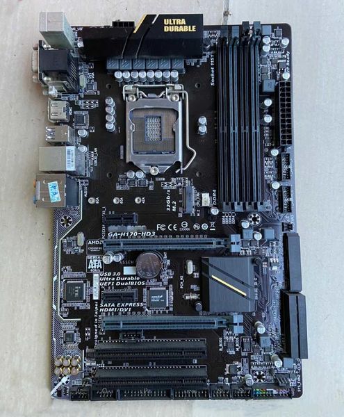 

motherboards h170-hd3 for gigabyte 1151 ddr4 deskmotherboard