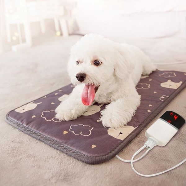

kennels & pens 9-speed intelligent timing pet heating pad cat and dog electric indoor waterproof automatic constant temperature